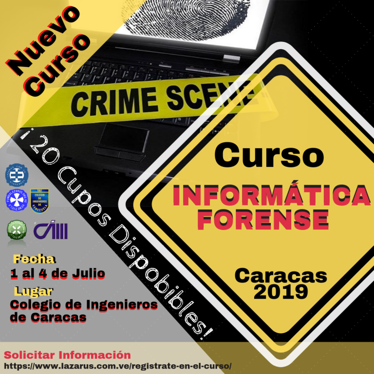 Curso Presencial Informática Forense (Caracas 2019)