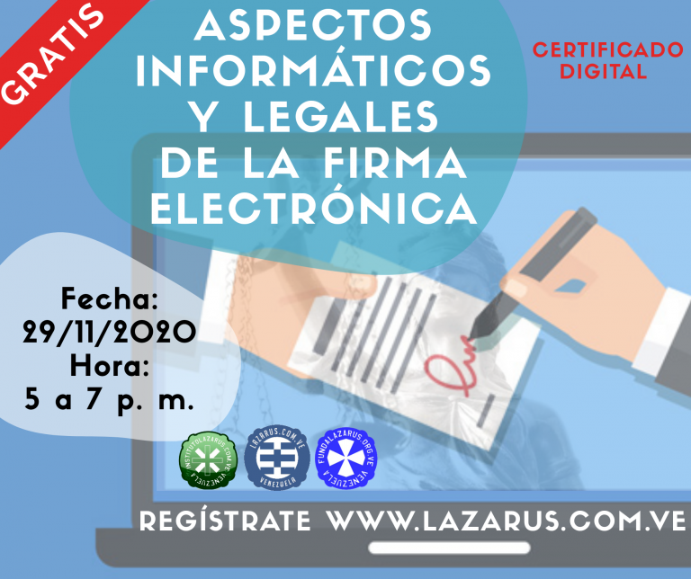 ASPECTOS INFORMATICOS Y LEGALES DE LA FIRMA ELECTRONICA.