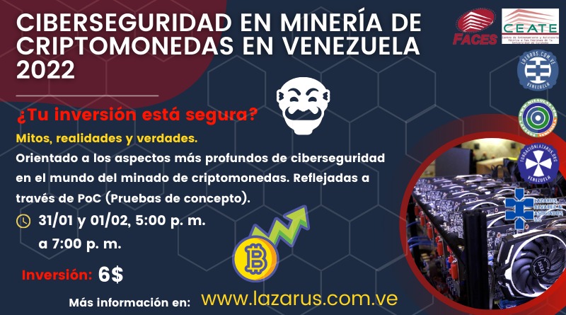 Ciberseguridad en Minería de Critomonedas en Venezuela 2022